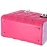 Christian Dior Lady Dior Medium Bag Handbag Pink Light Pink Black Lambskin